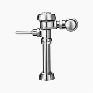 Sloan® Royal® 3010000 111 Single-Flush Flushometer, 1.6 gpf Flush Rate, 1 in IPS Inlet, 1-1/2 in Spud, Polished Chrome