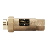 WATTS® 0061943 Dual Check Valve, 1-1/2 in Nominal, FNPT End Style, 175 psi Max Pressure, Bronze Body