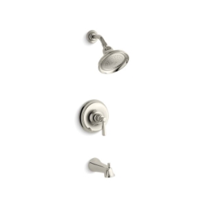 Kohler® TS10581-4-SN Bath/Shower Valve Trim, 2.5 gpm Shower, Vibrant® Polished Nickel