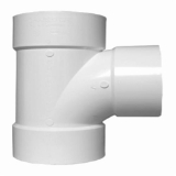 PVC Sanitary Tee 4 in