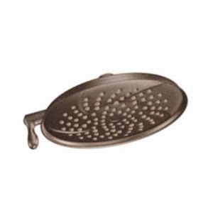 Moen® S1311EPORB Multifunction Raincan Shower Head, Isabel™, 2 gpm, 2 Sprays, Wall Mount, 9 x 3-1/8 in Head, Oil Rubbed Bronze