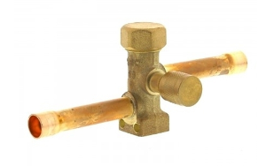 ALLIED™ 17W79 100432-10 Service Valve, 7/8 in Nominal, 45 Degrees