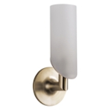 Brizo® 697075-GL Odin™ Light Sconce, (1) Candelabra Lamp, 60 W Fixture, Luxe Gold Housing