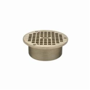 Zurn® ZN400-5B Type B Round Strainer, Polished Nickel Bronze