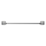 Brizo® 692430-PC Virage® Towel Bar, 24 in L Bar, 3-21/64 in OAD x 2-1/2 in OAH, Brass, Polished Chrome