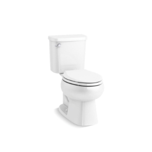 Sterling® 402324-0 2-Piece Toilet, Windham™, Elongated Bowl, 15 in H Rim, 12 in Rough-In, 1.6 gpf, White