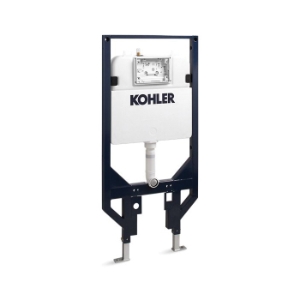 Kohler® 18647-NA Veil® Toilet Tank and Carrier System, 0.8/1.6 gpf