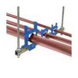 Holdrite® STOUT CLAMP™ 250 Variable Isolation Clamp, 3/8 to 1 in CTS Pipe/Tube, 200 lb, 2-3/8 in W x 2-5/8 in H, Nylon
