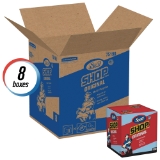 Scott® 75190 1-Ply Shop Towel, 10 in L x 13 in W, Blue, Pop-Up Box Package