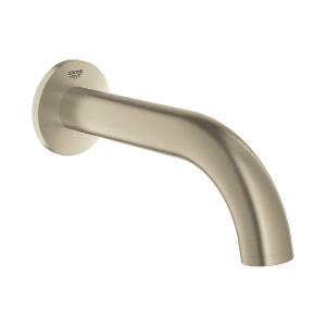 GROHE 13164EN3 13164_3 Atrio® New Tub Spout, 1/2 in FNPT, 6-5/8 in Spout Reach, Wall Mount, Metal, StarLight® Brushed Nickel, Residential