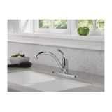 DELTA® 1903-DST Bar/Prep Faucet, Classic, Chrome, 1 Handle, 1.5 gpm