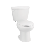 NIAGARA LIBERTY™ 11.0302.01RWH Toilet Tank, 1.28 gpf, 3 in Right Hand Trip Lever, White