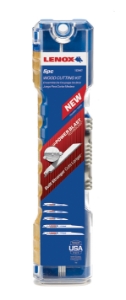 Lenox® 1839467 5-Piece Bi-Metal Reciprocating Saw Blade Kit