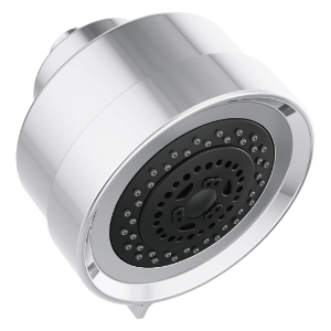 Brizo® 87092-PC-2.5 ESSENTIAL™ Linear Multi-Function Universal Showerhead With Touch-Clean® Technology, 2.5 gpm Max Flow, 3 Sprays, Wall Mount, 4-1/2 in Dia x 4-3/16 in H Head