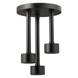 Brizo® 81335-BL Pendant Raincan Shower Head, Litze®, 2 gpm, 1 Sprays, Ceiling Mount, Matte Black