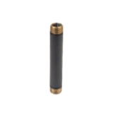 BrassCraft® 113-06-4X BZH Long Pipe Nipple, 3/8 in x 4 in L, Brass, Oil Rubbed Bronze, MNPT