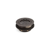 Kohler® 9132-2BZ Round Shower Drain, Solid Brass Drain, Oil-Rubbed Bronze