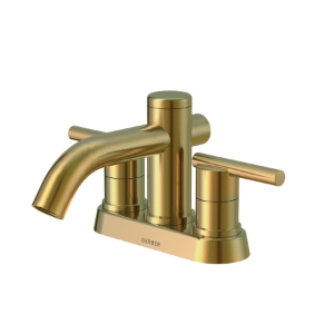 Gerber® D301158BB Parma® Centerset Lavatory Faucet, Brushed Bronze, 2 Handles, Touch-Down Drain, 1.2 gpm Flow Rate