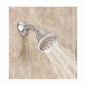 Moen® 6313ORB Shower Head, 1.5 gpm Minimum, 1 Spray, Wall Mount, 2-3/4 x 3-1/2 in Head, Oil Rubbed Bronze