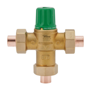 Taco® 5002-C3 5000 3-Way Mixing Valve, 1/2 in Nominal, C Union End Style, 230 psi Pressure, 20 gpm Flow Rate