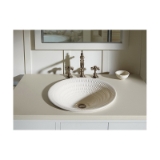 Kohler® 5438-S33 Solid/Expressions™ Solid Surface Vanity Top, 1 in OAH x 22-3/8 in OAW x 22-13/16 in OAD, Stone Top, White Top