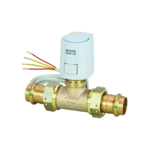 ProRadiant™ 17232 2-Way Zone Valve, 3/4 in Nominal, Press End Style, 4 Cv, 24 VDC