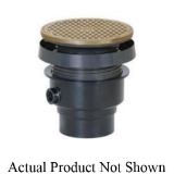 Sioux Chief FinishLine™ 834-3PNR Adjustable Cleanout Complete Assembly, 3 in Cleanout, 4000 lb Load, 6-1/2 in Dia Cover, PVC