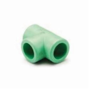 Aquatherm Green pipe® 0113116 Pipe Tee, 1-1/2 in Nominal, Socket Welded End Style, Fusiolen® PP-R