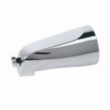 BrassCraft® Mixet® SWD0406 Diverter Tub Spout, 5-1/8 in L, Zinc, Polished Chrome