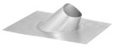 METAL-FAB® Corr/Guard® 4CGSWF-12 CGSWF-12 Roof Flashing, Stainless Steel, 4 in Pipe