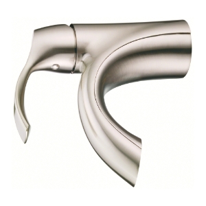 Gerber® D222522BN Antioch® Lavatory Faucet, 1.2 gpm Flow Rate, 4-1/8 in H Spout, 1 Handle, 50/50 Touch-Down Drain