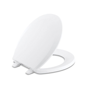 Kohler® 4662-0 Lustra™ Quick-Release™ Round-Front Toilet Seat, White