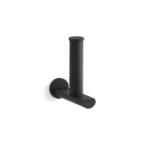 Kohler® 97502-BL Avid® Vertical Toilet Paper Holder, 5-3/4 in H, Zinc, Matte Black
