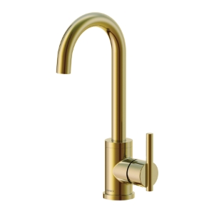 Gerber® D150558BB Bar Faucet With Side Mount Handle, Parma®, Brushed Bronze, 1 Handle, 1.75 gpm