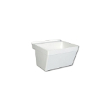 Florestone™ WM-1 Utility Sink, 22-3/8 in W x 22-1/8 in D x 14-1/4 in H, Wall Mount, White