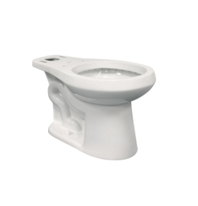 NIAGARA N2235R Bowl Toilet, Ecologic, Round Bowl, 10 to 12 in Rough-In, 1.28 gpf Flush Rate, White