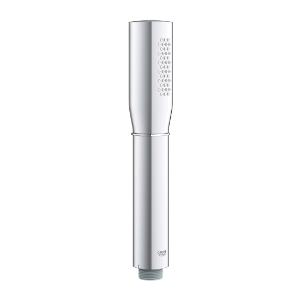 GROHE 26037001 26037_1 Grandera® Single Function Stick Hand Shower, 1.75 gpm Flow Rate, 2 gpm Max Flow, 1 Spray, 1/2 in Connection, Polished Chrome