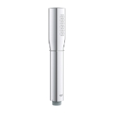 GROHE 26037001 26037_1 Grandera® Single Function Stick Hand Shower, 1.75 gpm Flow Rate, 2 gpm Max Flow, 1 Spray, 1/2 in Connection, Polished Chrome