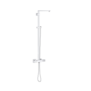 GROHE 26420000 Euphoria® Cube System Shower System, 1.8 gpm Flow Rate, StarLight® Polished Chrome