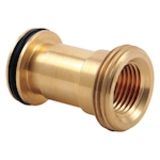 DELTA® RP12307 Tub Spout Adapter with O-Ring, Brass, Chrome, Commercial