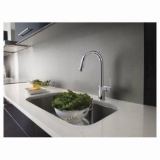 Moen® 7565 Align™ Pulldown Kitchen Faucet, 1.5 gpm Flow Rate, Chrome, 1 Handle, 1 or 3 Faucet Holes, Traditional