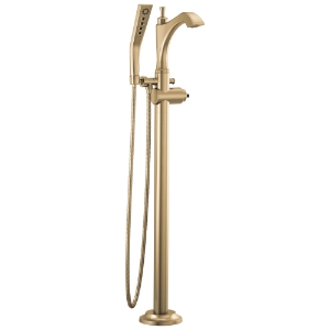 DELTA® T4756-CZLHP-FL Dorval™ Tub Filler Trim, Champagne Bronze, Commercial/Residential