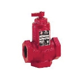 Bell & Gossett Flo-Control™ 107020 Straight Angle Pattern Flow Control Valve, 1-1/2 in Nominal, NPT End Style, Iron Body