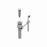 Kohler® 1171917-BN Drain Assembly, Plastic Drain, Brushed Nickel