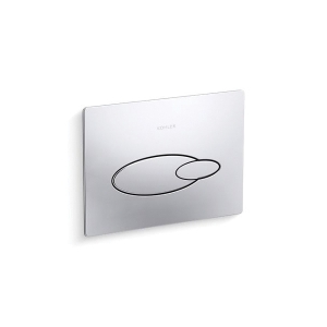 Kohler® 4177-CP Droplet® Wall Mount Flush Actuator Plate, Polished Chrome
