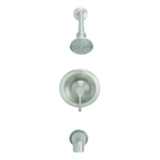 Gerber® D502022BNTC Antioch® 1-Handle Tub and Shower Trim Kit, 6-3/4 in W x 65 to 78 in H, Brass, Brushed Nickel