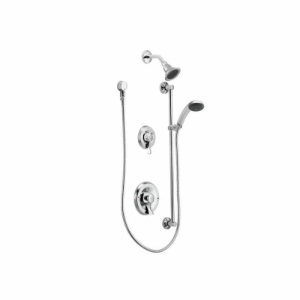Moen® T8342 Classic™ Posi-Temp® Trim Kit, 3-5/16 in Dia Shower Head, 2.5 gpm Flow Rate, Polished Chrome