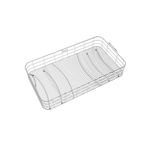 Elkay® LkWRB2816SS Rinsing Basket, 26-1/2 in L x 14-13/16 in W x 7 in H, Rectangle Shape, Bright Polished