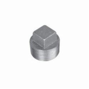 Ward Mfg A.NSP Square Head Solid Plug, Steel, 1/8 in Nominal, Galvanized