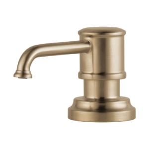 Brizo® RP75675GL Artesso® Soap/Lotion Dispenser, 15 oz Capacity, Luxe Gold